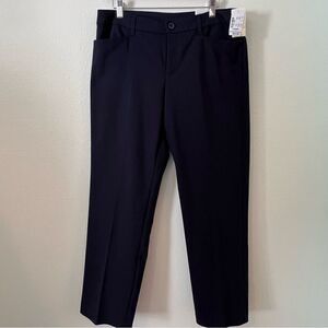 NWT CHRISTOPHER & BANKS "THE PERFECT PANT" SIZE 8 SHORT NAVY CAREER